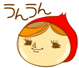 Girl of surreal fairy tale sticker #4100371