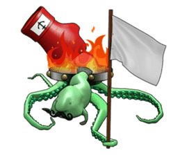 Blobby & Jealousy the strange fish sticker #4100477