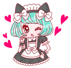 Japanese KAWAII Girls sticker #4100643