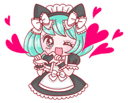 Japanese KAWAII Girls sticker #4100647