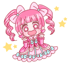 Japanese KAWAII Girls sticker #4100648