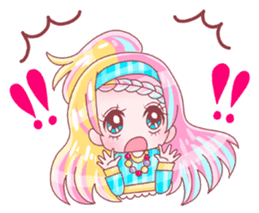 Japanese KAWAII Girls sticker #4100649