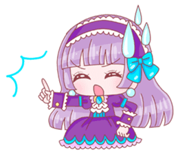 Japanese KAWAII Girls sticker #4100650