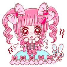 Japanese KAWAII Girls sticker #4100652