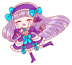 Japanese KAWAII Girls sticker #4100654