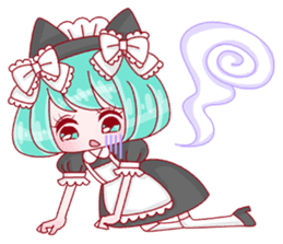 Japanese KAWAII Girls sticker #4100655