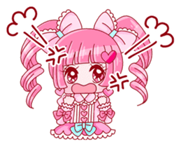 Japanese KAWAII Girls sticker #4100656