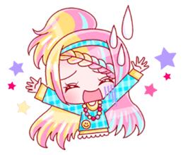 Japanese KAWAII Girls sticker #4100657