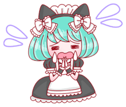 Japanese KAWAII Girls sticker #4100659