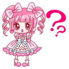 Japanese KAWAII Girls sticker #4100664