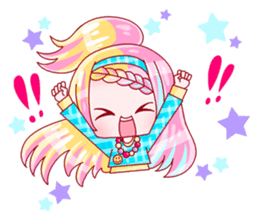 Japanese KAWAII Girls sticker #4100665