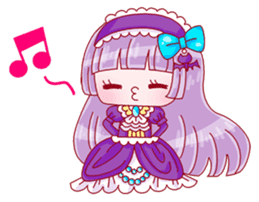 Japanese KAWAII Girls sticker #4100666