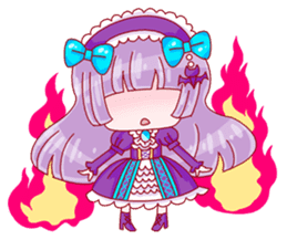 Japanese KAWAII Girls sticker #4100670