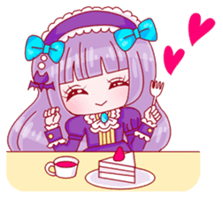 Japanese KAWAII Girls sticker #4100674