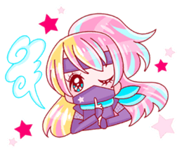 Japanese KAWAII Girls sticker #4100677