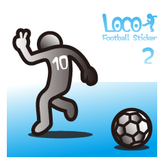 LOCO FOOTBALL STICKER 2
