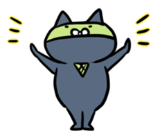 Ninja-Cat  WABISUKE sticker #4100800