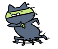 Ninja-Cat  WABISUKE sticker #4100801