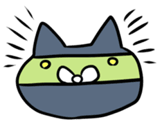 Ninja-Cat  WABISUKE sticker #4100803