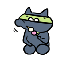 Ninja-Cat  WABISUKE sticker #4100807