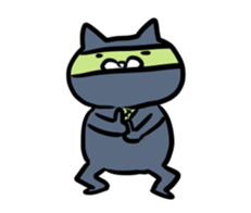 Ninja-Cat  WABISUKE sticker #4100808