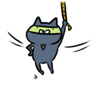 Ninja-Cat  WABISUKE sticker #4100814