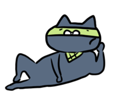 Ninja-Cat  WABISUKE sticker #4100815