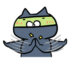 Ninja-Cat  WABISUKE sticker #4100816