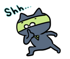 Ninja-Cat  WABISUKE sticker #4100817