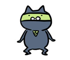 Ninja-Cat  WABISUKE sticker #4100818
