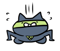 Ninja-Cat  WABISUKE sticker #4100821