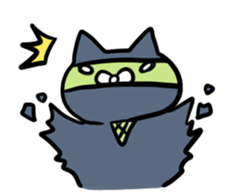 Ninja-Cat  WABISUKE sticker #4100823