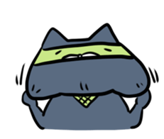 Ninja-Cat  WABISUKE sticker #4100825