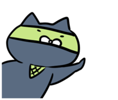 Ninja-Cat  WABISUKE sticker #4100826