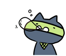 Ninja-Cat  WABISUKE sticker #4100827