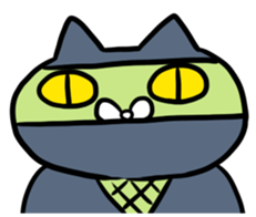 Ninja-Cat  WABISUKE sticker #4100828