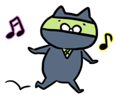 Ninja-Cat  WABISUKE sticker #4100829