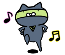 Ninja-Cat  WABISUKE sticker #4100830