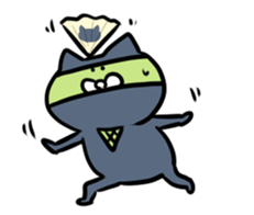 Ninja-Cat  WABISUKE sticker #4100833
