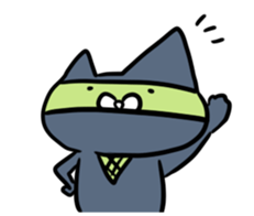Ninja-Cat  WABISUKE sticker #4100834