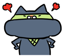Ninja-Cat  WABISUKE sticker #4100835