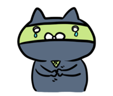 Ninja-Cat  WABISUKE sticker #4100838