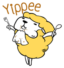 Shewsheep-the Eat All Day sheep (EN) sticker #4101282