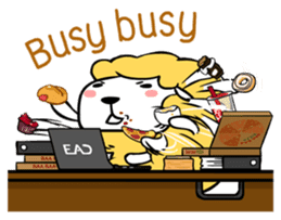 Shewsheep-the Eat All Day sheep (EN) sticker #4101288