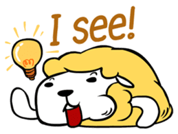 Shewsheep-the Eat All Day sheep (EN) sticker #4101294