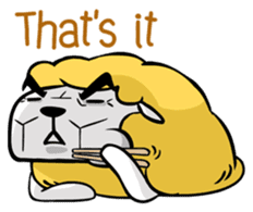 Shewsheep-the Eat All Day sheep (EN) sticker #4101295