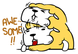 Shewsheep-the Eat All Day sheep (EN) sticker #4101301