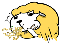 Shewsheep-the Eat All Day sheep (EN) sticker #4101305