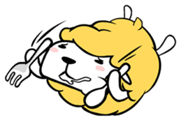 Shewsheep-the Eat All Day sheep (EN) sticker #4101310