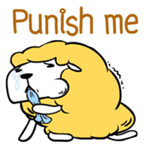 Shewsheep-the Eat All Day sheep (EN) sticker #4101315